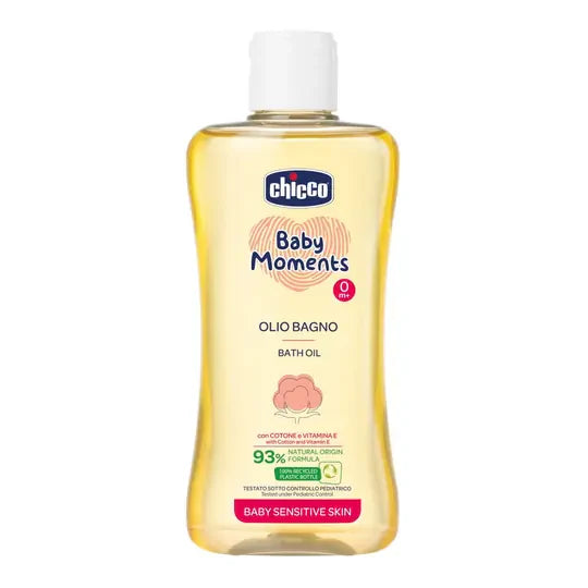 Chicco Baby Moments Doğal Masaj Yağı 200 ml