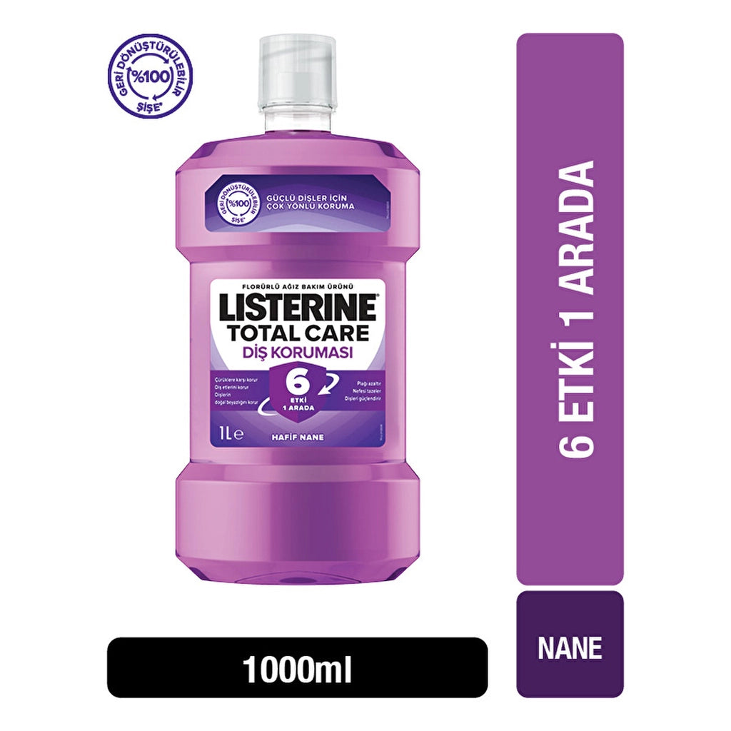 Listerine Total Care Ağız Bakım Suyu 1000 ml