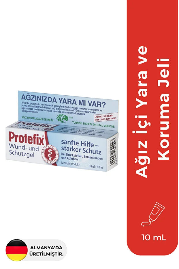 Protefix Ağız İçi Yara ve Koruma Jeli 10 ml