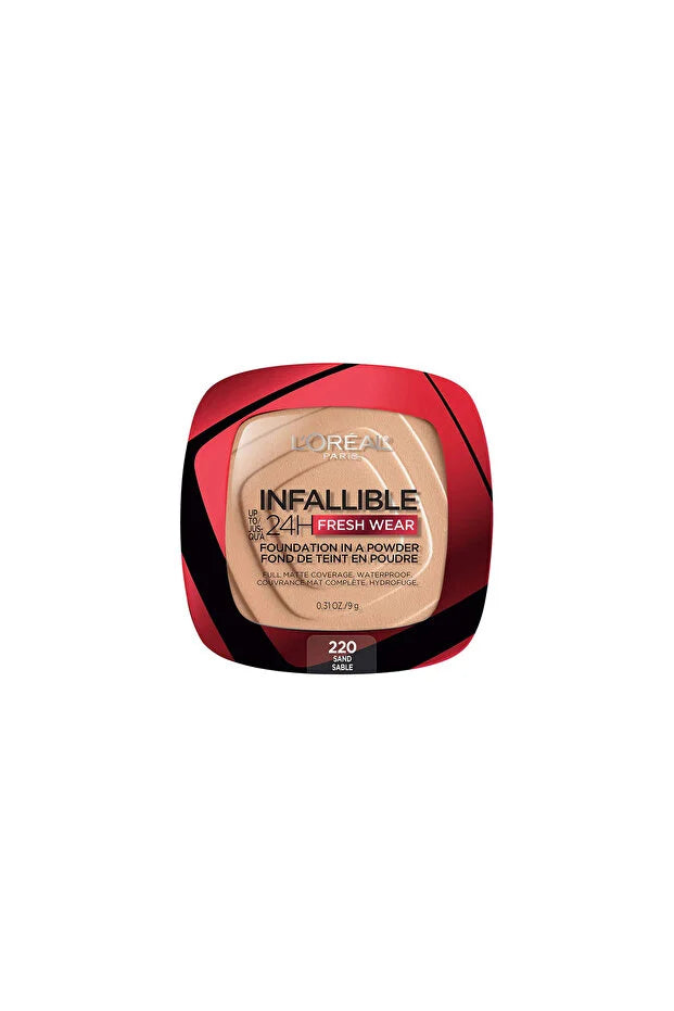 Loreal Paris Infaillible 24h Fresh Wear Pudra Fondöten 220 Sable Sand