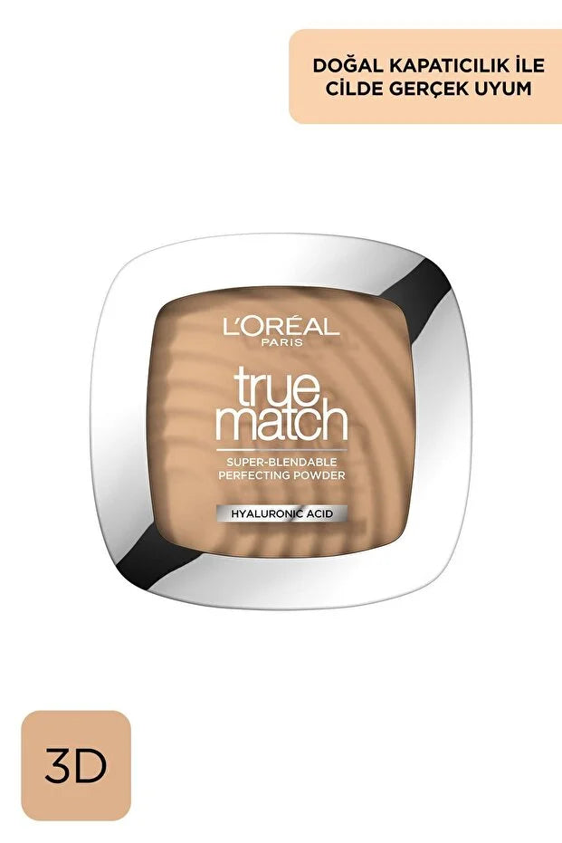 Loreal Paris True Match Pudra 3.D/3.W Golden Beige
