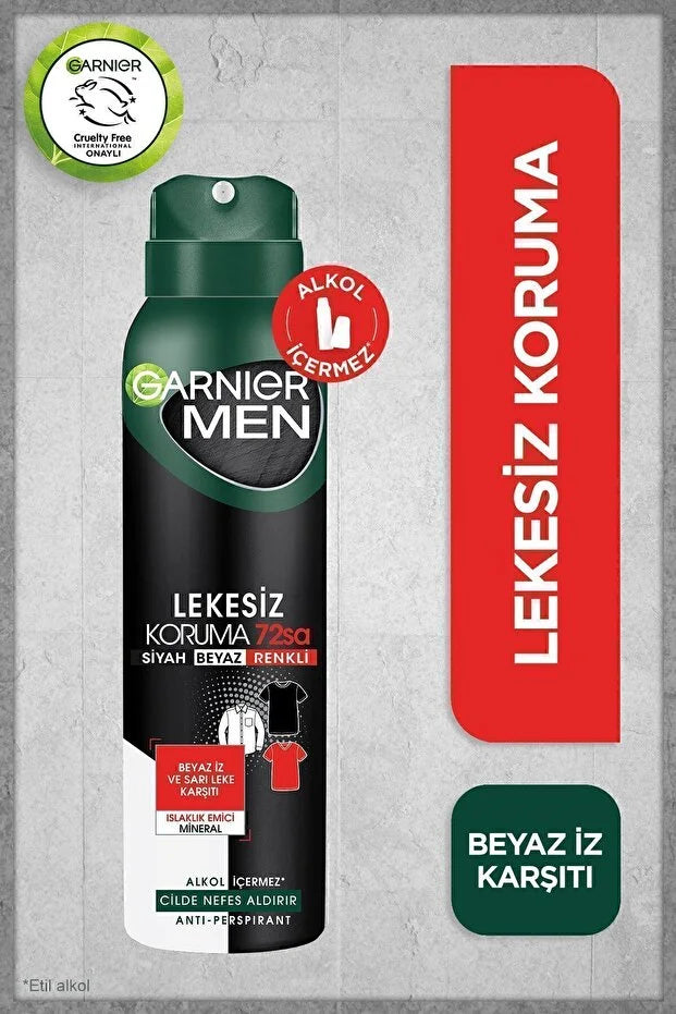 Garnier Men Lekesiz Koruma Deodorant 150 ml