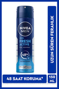 Nivea Men Fresh Active Erkek Deodorant 150 ml