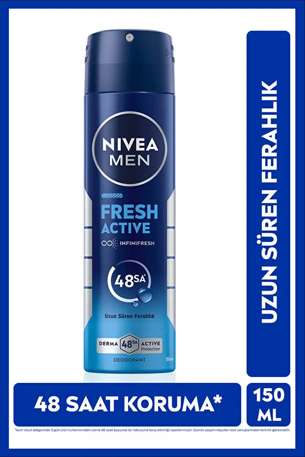 Nivea Men Fresh Active Erkek Deodorant 150 ml