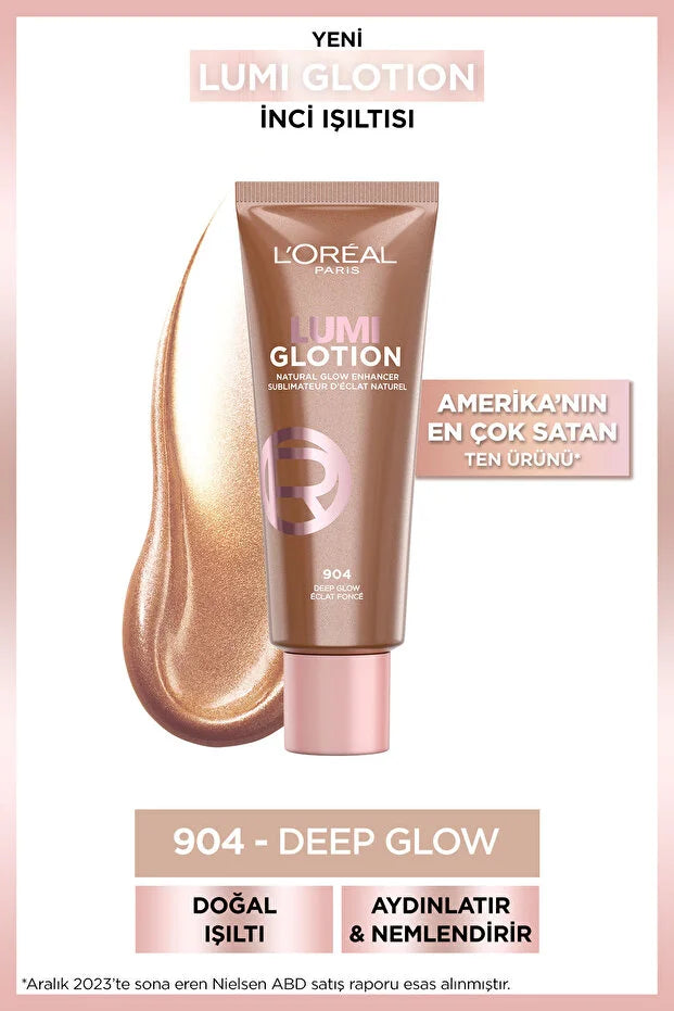 Loreal Paris Glotion All in One Doğal Işıltı 904 Deep Glow