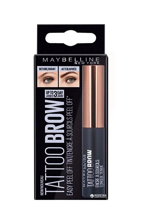 Maybelline New York Tattoo Brow Geçici Kaş Dövmesi Orta Ton