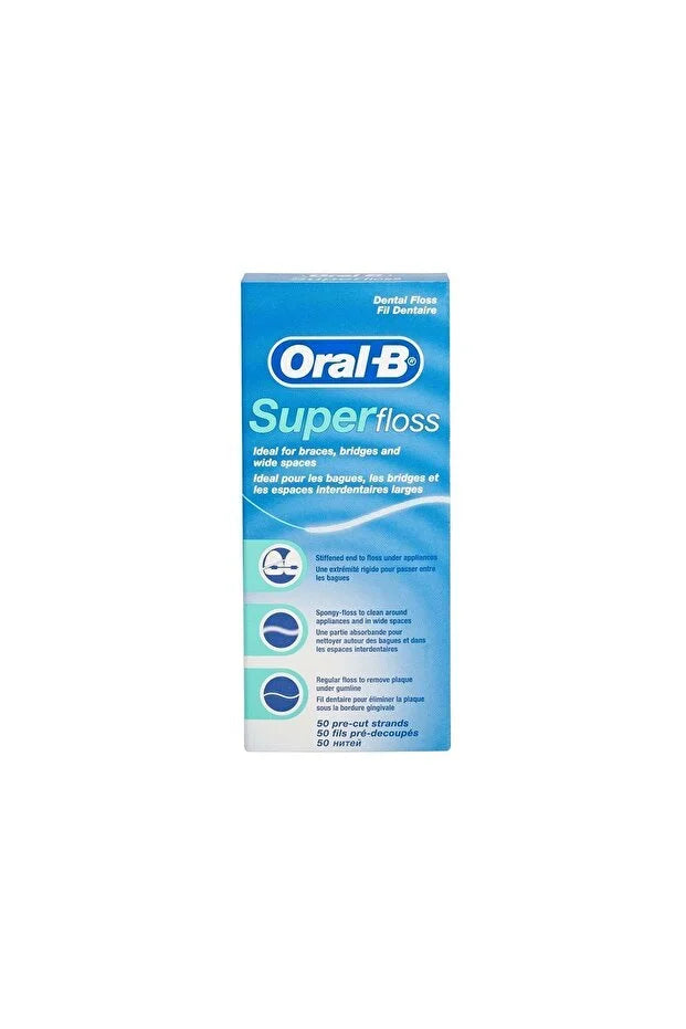 Oral-B Diş İpi Super Floss 50'li