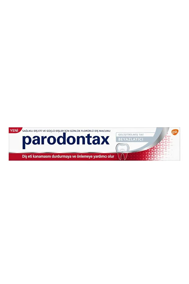 Parodontax Gelişmiş Tat Beyazlatıcı Diş Macunu 75 ml