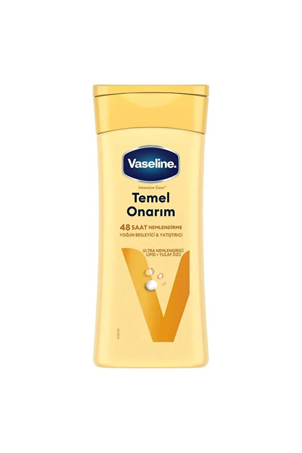 Vaseline Vücut Losyonu Temel Onarım Kuru Ciltler İçin 200 ml