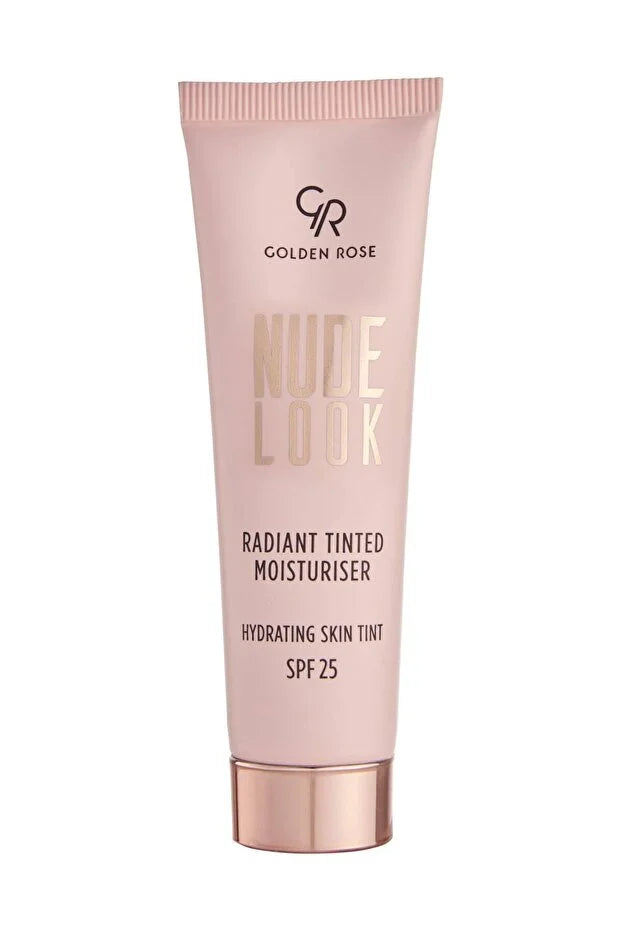 Golden Rose Nude Look Radiant Tinted Moisturiser No: 02 Medium Tint - Renkli Nemlendirici Spf 25