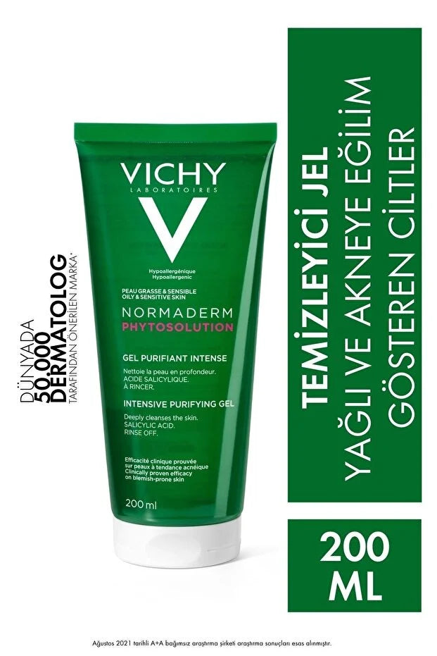 Vichy Normaderm Phytosolution Arındırıcı Temizleme Jeli 200 ml
