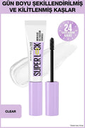 Maybelline New York Super Lock Brow Glue Kaş Sabitleyici Maskara - Şeffaf