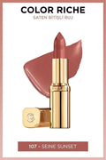 Loreal Paris Color Riche Saten Bitişli Ruj 107 Seine Sunset
