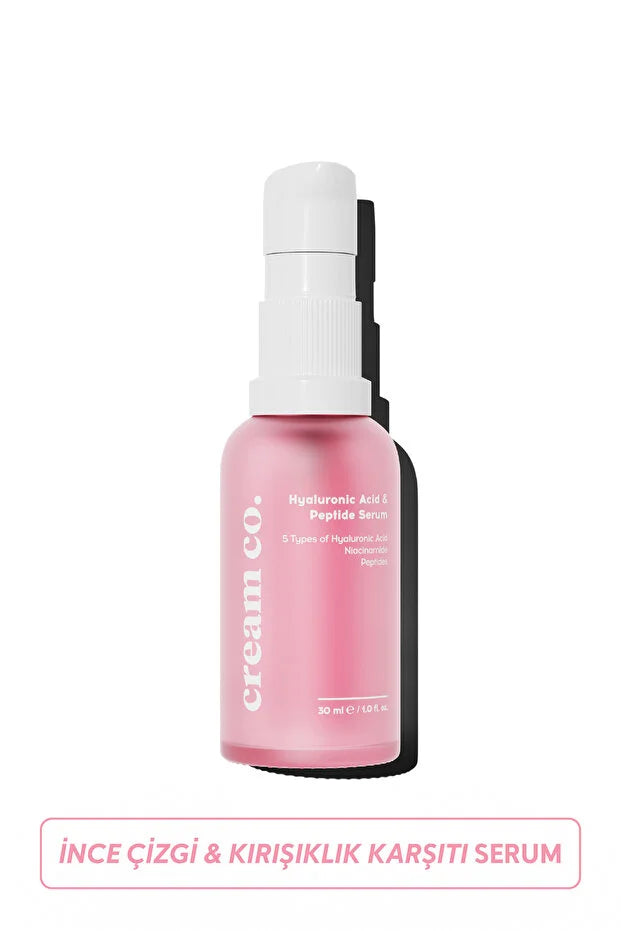Cream Co. Hyaluronic Acid Peptide Serum 30 ml