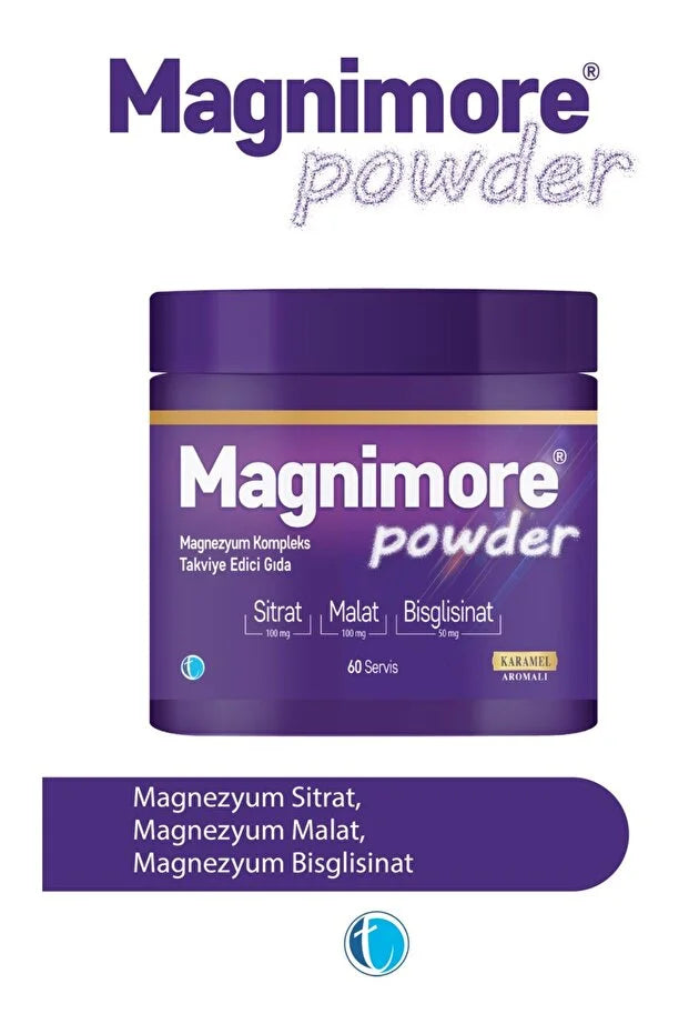 Magnimore Powder Magnezyum Kompleks 60 Servis