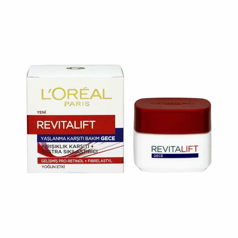 Loreal Paris Revitalift Yaşlanma Karşıtı Gece Bakım Kremi 50 ml