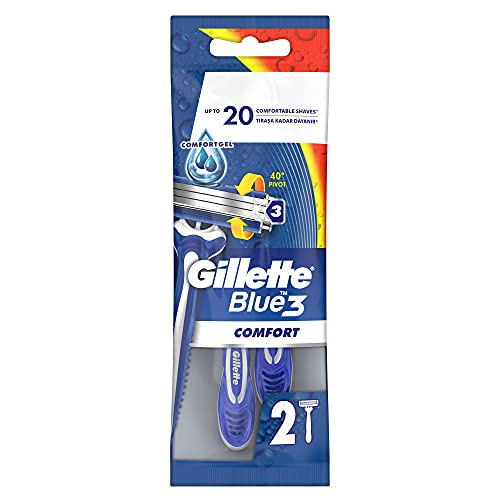 Gillette Blue3 Comfort Kullan At Tıraş Bıçağı 2'li