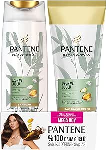 Pantene Pro-V Miracles Bambu Uzun ve Güçlü 400 ml Şampuan + 275 ml Saç Bakım Kremi