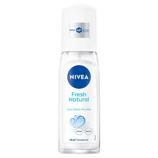 Nivea Kadın Pump Sprey Deodorant 75 ml 48 Saat Ter Koruması Uzun Süren Ferahlık Okyanus Özleri Esansı
