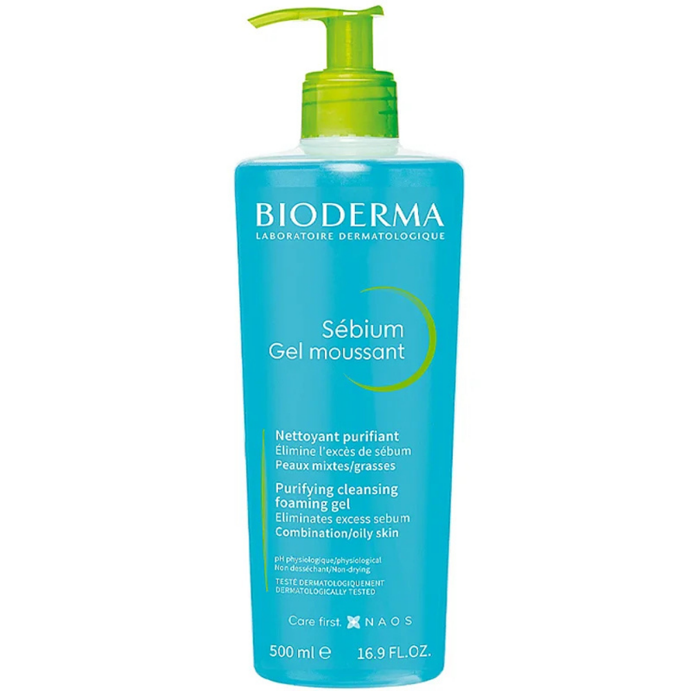 Bioderma Sebium Foaming Gel Yağlı ve Akneli Ciltler İçin Temizleyici Jel 500 ml (PUANSIZ)